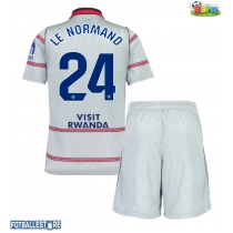 Atletico Madrid Robin Le Normand #24 Tredjedraktsett Barn 2026-27 Kortermet (+ Korte bukser)